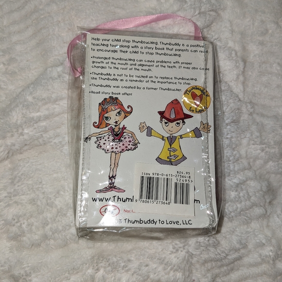 NWT Thumbuddy Doll & Book to help stop thumbsucking - Picture 2 of 2